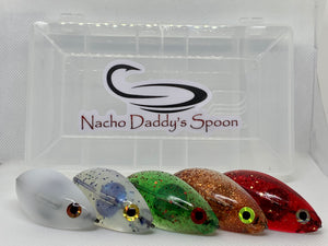 daddy's fishing lure Fulling Mill Money - Copper (3-Pack) The Dirty Bomb Minnow is a micro blade bait designed specifically for vertical fishing Fish Daddy Dirty Bomb Minnow